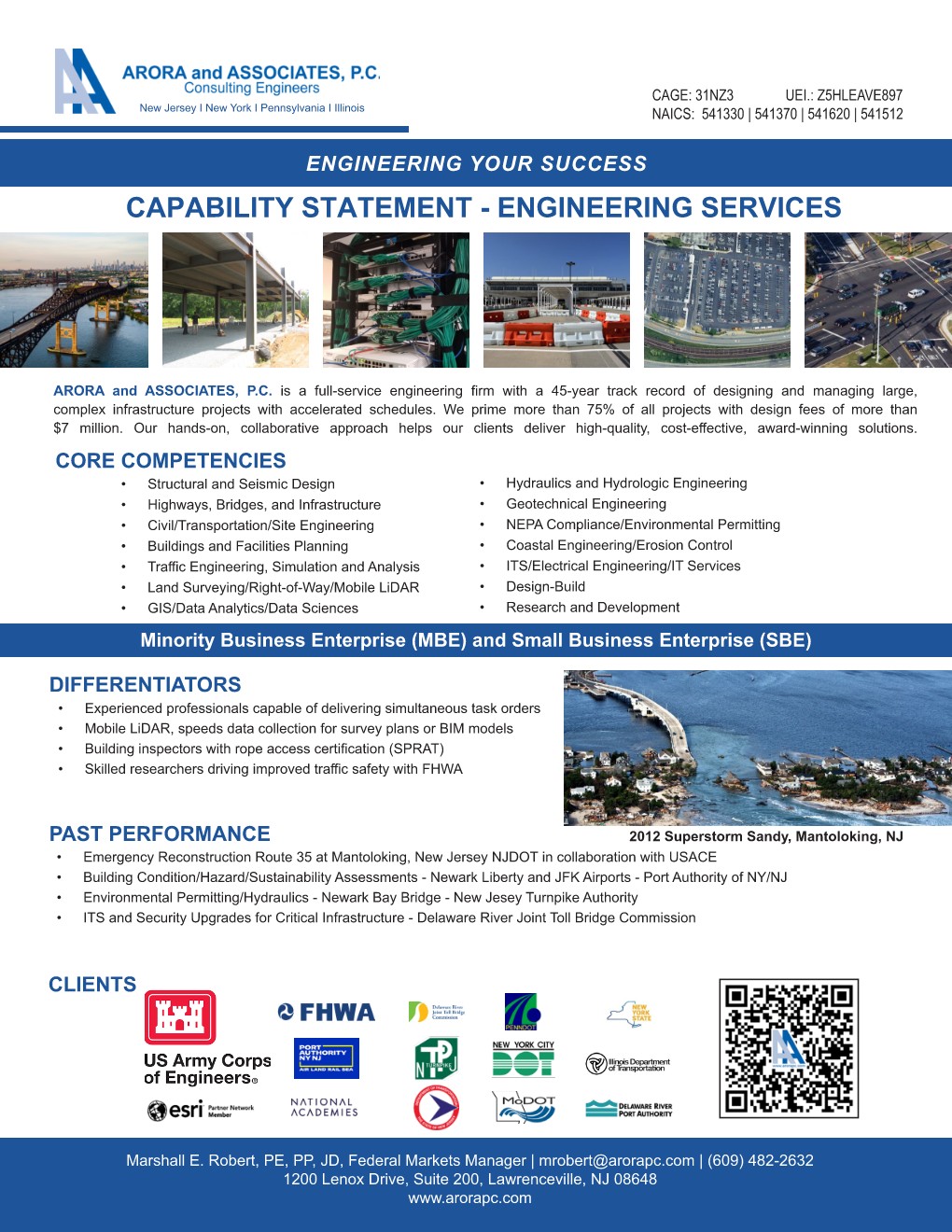 Capability Statement Page 1